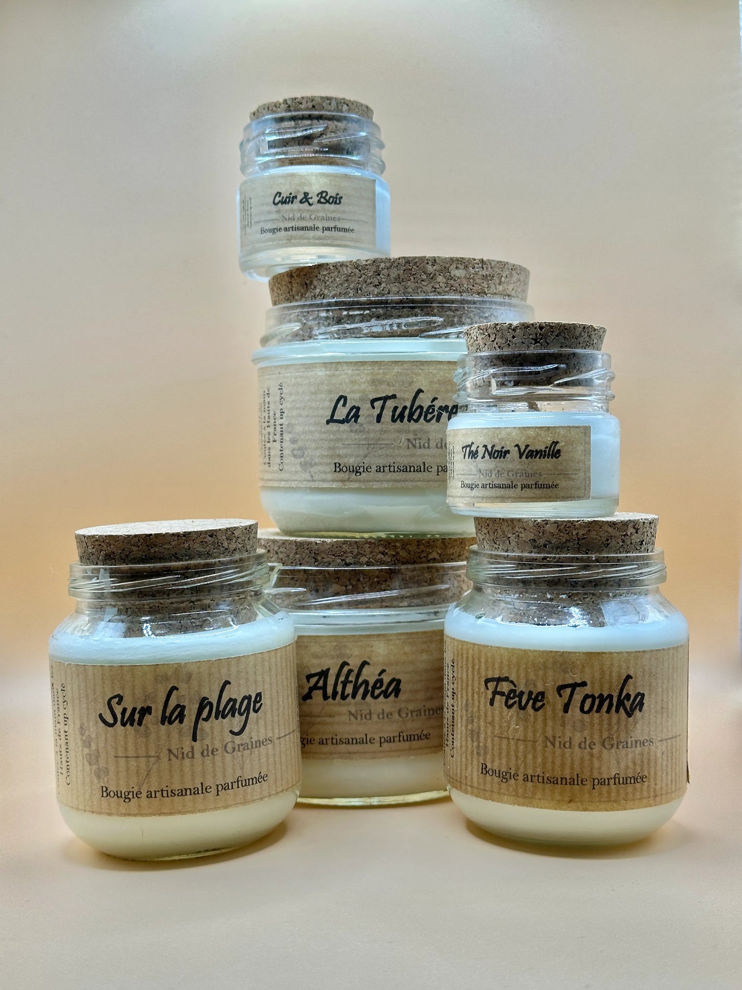 Bougie végétale parfumée