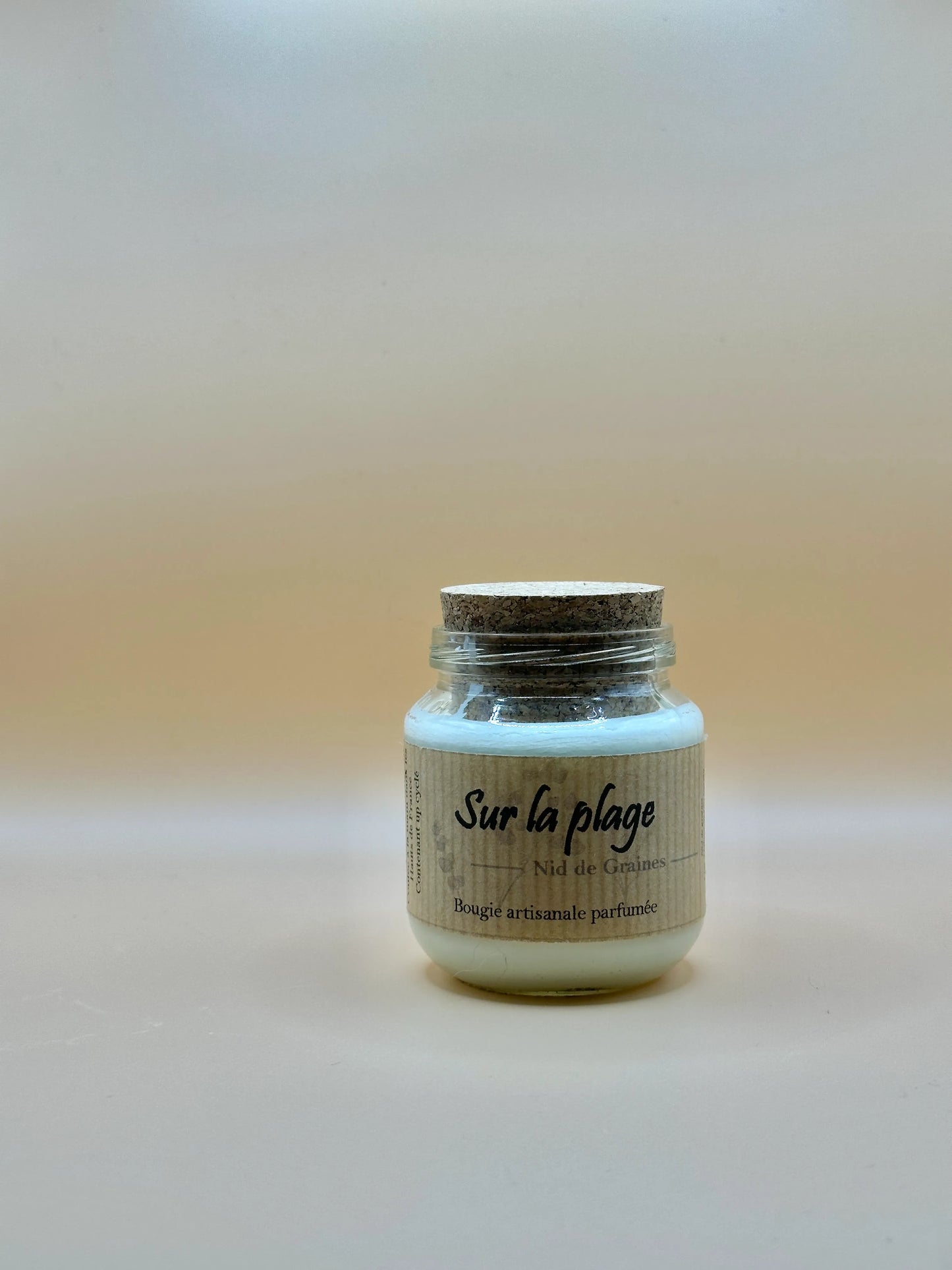 Bougie végétale parfumée